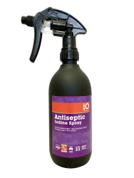 io antiseptic iodine spray